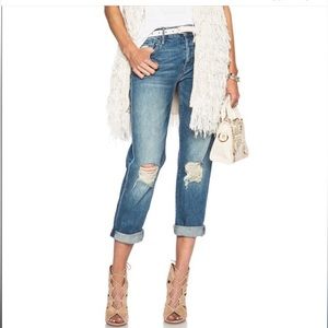 REVOLVE MOTHER X CANDICE LOOSEY RUNWAY JEANS